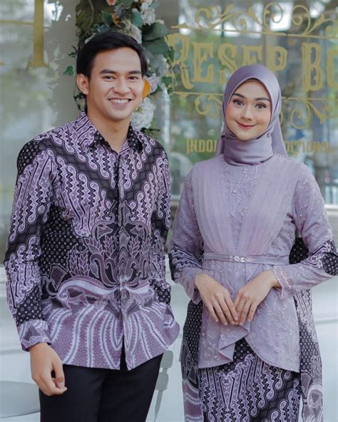 Batik Couple Avena Kebaya Modern Kebaya Wisuda Lamaran Baju Tunangan