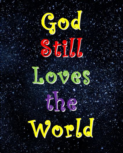 Every Tiny Star / God still Loves the World | GodSongs.net