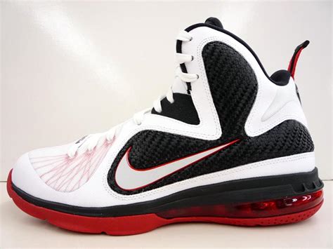 Nike Lebron 9 Whiteblack Sport Red New Images Sole Collector