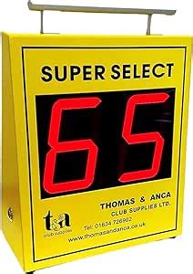 Thomas Anca Club Supplies Ltd Super Select Electronic Bingo Machine