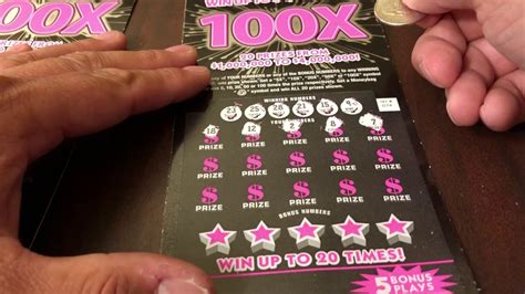 100x Massachusetts Scratch Tickets Youtube