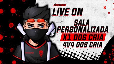 FREE FIRE AO VIVO X1 DOS CRIAS 4v4 DOS CRIAS JOGANDO