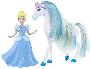 Disney Princesses R9693 Poupée Disney Mini Cendrillon et Cheval