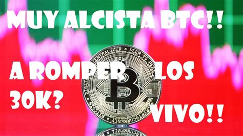 Bitcoin Puede Romper Los K Analisis De Btc En Vivo Youtube