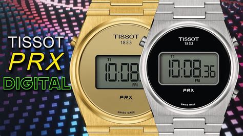 New Tissot Prx Digital In 35mm And 40mm Tissot Going For Casio Youtube