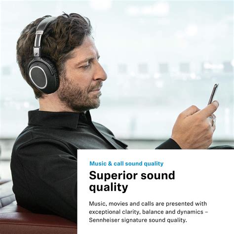 Sennheiser PXC 550 Wireless – NoiseGard Adaptive Noise Cancelling ...