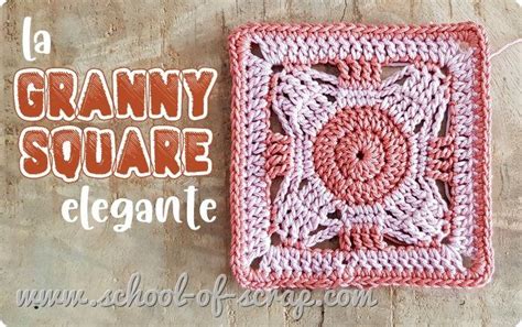 Uncinetto Facile La Mattonella Granny Square Elegante E Facilissima