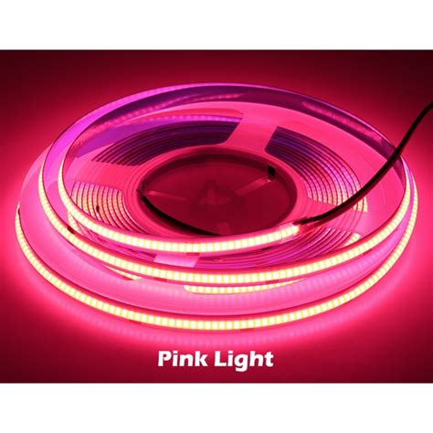 Banda Led Cob Mov 12w 12v Magenta Rola 10 Metri Zenled Emag Ro