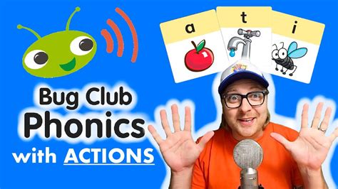 Bug Club Phonics Phase 2 Learn Phonics With Actions And Sounds Mr