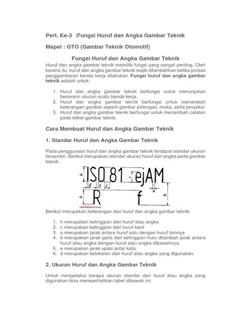 Detail Gambar Teknik Huruf Dan Angka Koleksi Nomer 53