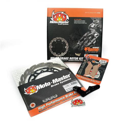 Moto Master Brake Disc Kit Flame Oversize Honda CRF 250 450 R 270 Mm