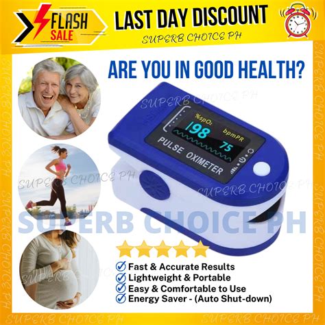 Original High Quality Blood Oxygen Finger Pulse Oximeter Fast