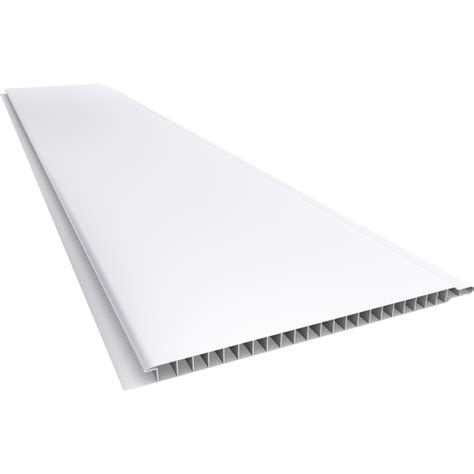 Forro De Pvc Branco Liso - Forro de PVC Liso Branco 6,00x0,20m Real PVC | Leroy Merlin