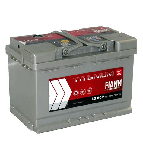 Akumulator FIAMM 12V 80Ah 730A P TITANIUM PLUS L380P za 437 88 zł z