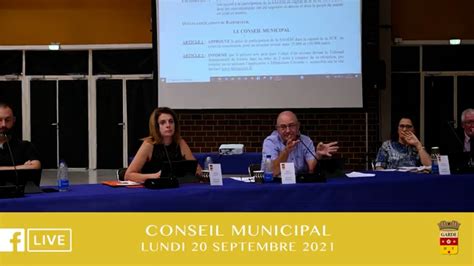 Retour Sur Le Conseil Municipal Du 20 Septembre 2021 Partie 2 Unis