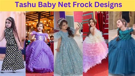 Tashu Baby Net Frock Design Latest Baby Frock Design Youtube