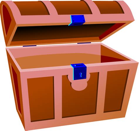 Open Treasure Chest Clipart