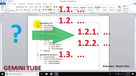 Cara Membuat Penomoran Rumus Di Word Gini Caranya Photos Riset
