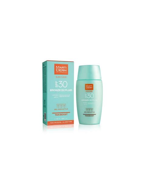 Fotoprotector Facial Martiderm SPF 30 Bronze D Fluid 50 Ml