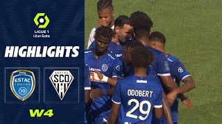 ESTAC TROYES ANGERS SCO 3 1 Highlights ESTAC SCO 2022