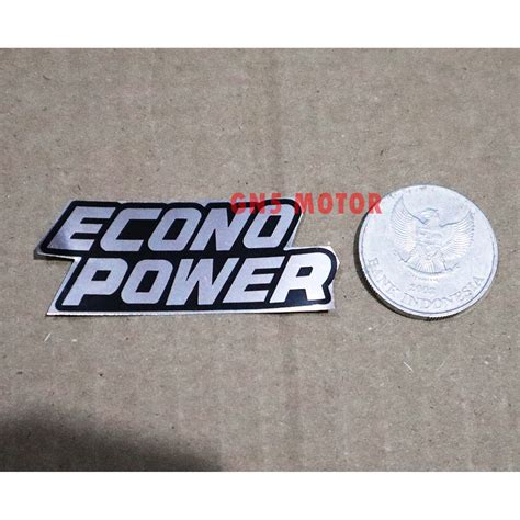 Jual Stiker Econo Power Honda Astrea Prima Sebagai Pengganti Emblem