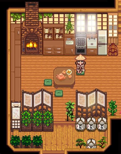 2 Aesthetic Farmhouses Or Other Interior Places In The Game Stardew