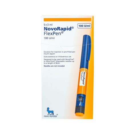 Novorapid Flexpen Iu Ml Ml Pens Tdawi Uae