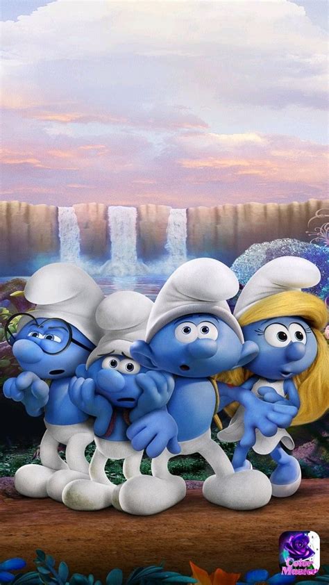 Pin By Nathalie Declerck On Color Master Disney Wallpaper Smurfs Cute Disney Wallpaper