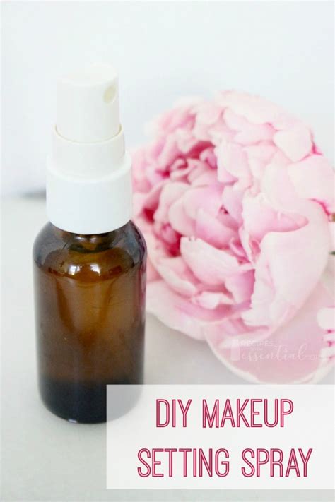 Diy Makeup Setting Spray Without Glycerin Or Aloe Vera - Makeup Vidalondon