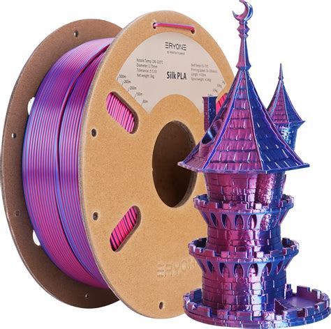 ERYONE Seda Doble Color Filamento PLA 3D Impresora 1 75 Mm 0 03 Mm