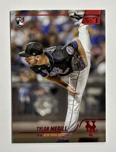 2022 Stadium Club Red Foil TYLOR MEGILL Rookie New York Mets RC 290 EBay