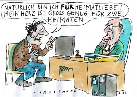 Heimat By Jan Tomaschoff Politics Cartoon TOONPOOL