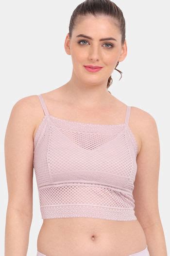 Buy Amour Secret Padded Non Wired High Coverage Bralette Pink At Rs1499 Online Bra Online