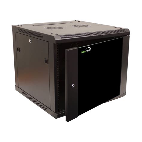 Mua Navepoint 9u Wall Mount Network Server 19 Inch It Cabinet Rack Enclosure Glass Door Lock