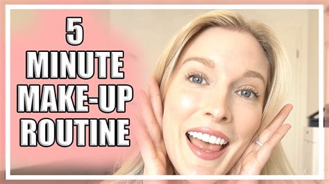 My 5 Minute Makeup Routine Youtube