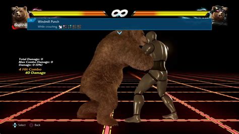 Kuma Move List Command List TEKKEN 7 YouTube