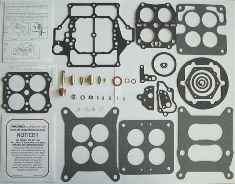 Carb Repair Kit Carter Wcfb Desoto Barrels New Does