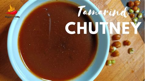 Tamarind Chutney Chutney Z Tamaryndowca Sos Przepis W J Zyku