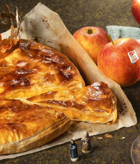 Galette des rois aux pommes Coeur de Reine légère et savoureuse