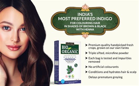 Buy Indus Valley Bio Organic Indigo Leaf Powder 100g Online Purplle