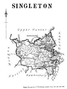 Maps – 1913 NSW Elect. Boundary- Singleton | Terry Callaghan -History ...