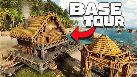 Ark Survival Ascended Base Build And Tour Youtube