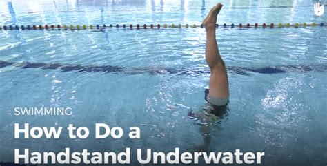 Experience Tremendous Fun By Doing Handstand In The Water With No Difficulties In This Video