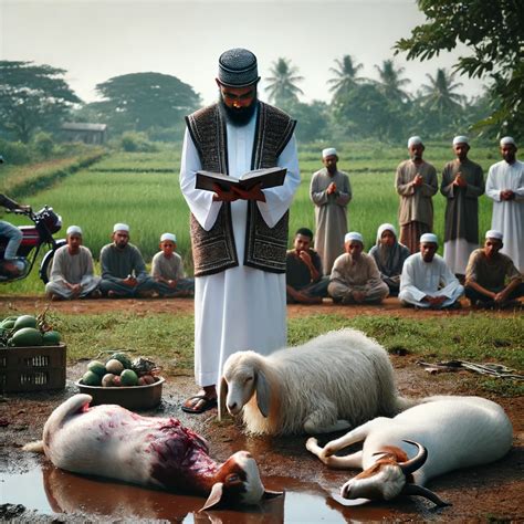 Doa Menyembelih Hewan Kurban Serta Tata Caranya Sesuai Ajaran Nabi