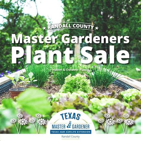 Randall County Master Gardeners Hosting Annual Plant Sale