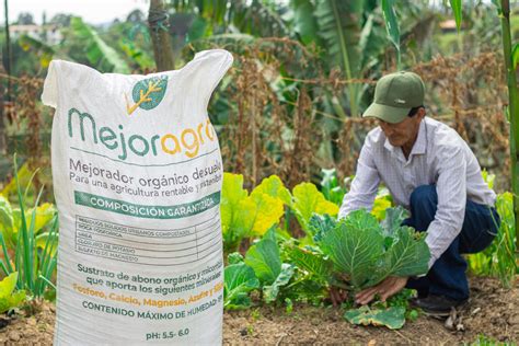 Mejoragro el abono orgánico que favorece la recuperación de los suelos