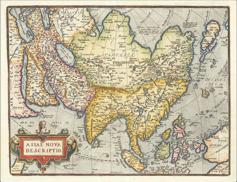 Theatrum Orbis Terrarum Asiae Nova Descriptio Picryl Public Domain