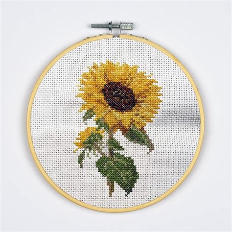 Amazon DUTCH STITCH BROTHERS Sunflower Counted Cross Stitch 6