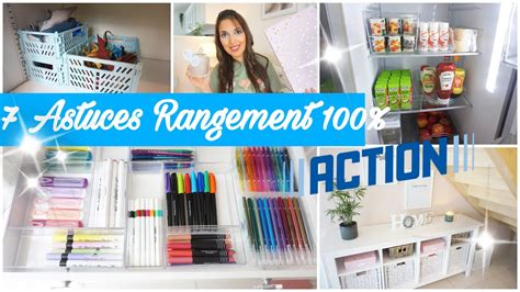 7 ASTUCES RANGEMENT 100 ACTION ORGANISATION ET RANGEMENT PETIT BUDGET