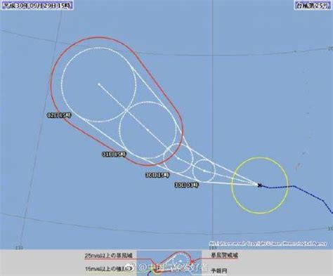 2018年25號颱風路徑實時發布系統 康妮颱風最新消息 每日頭條